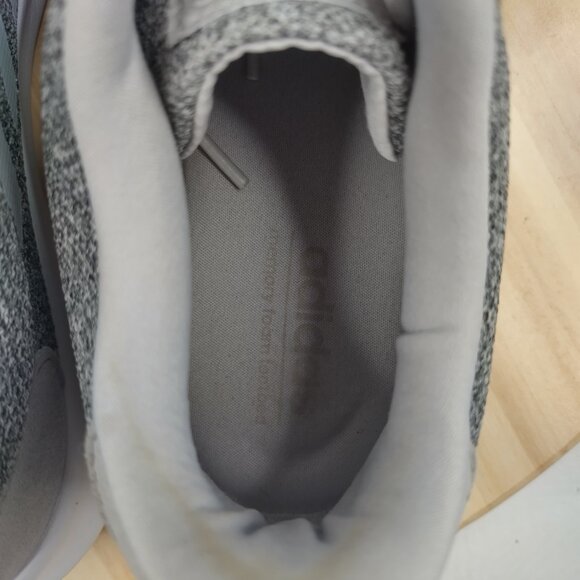 Adidas Cloudfoam Qt Racer Gray White Running Sneakers Women US 7 - Picture 13 of 14